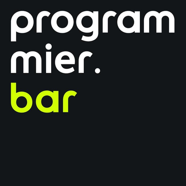 programmier.bar - Der Podcast für App- und Web-Entwicklung